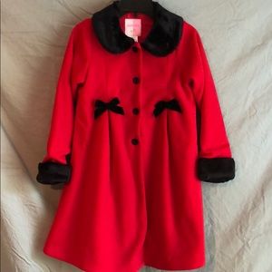 Girls dress coat